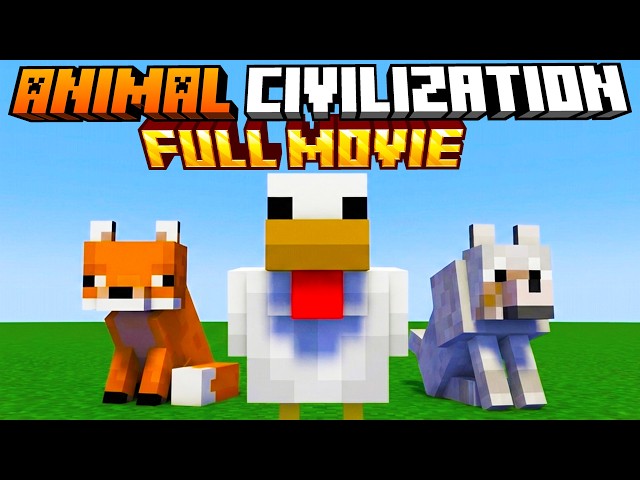 I Joined Minecraft's ANIMAL Civilization [FULL MOVIE]