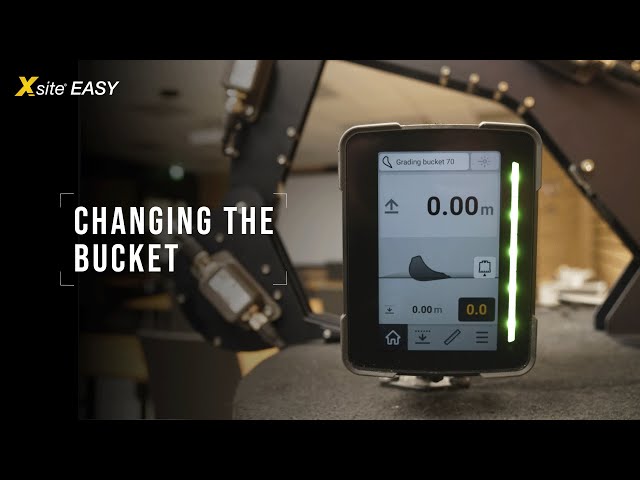 How To CHANGE A BUCKET - Xsite EASY | Tutorials