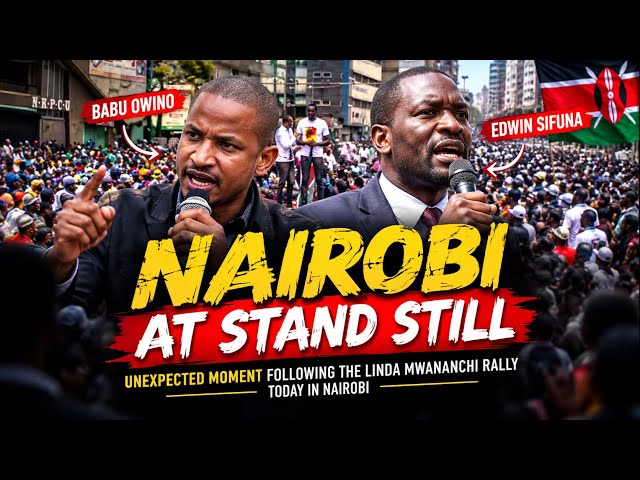 LINDA MWANANCHI BIGGEST RALLY IN NAIROBI || UNSEEN MOMENTS