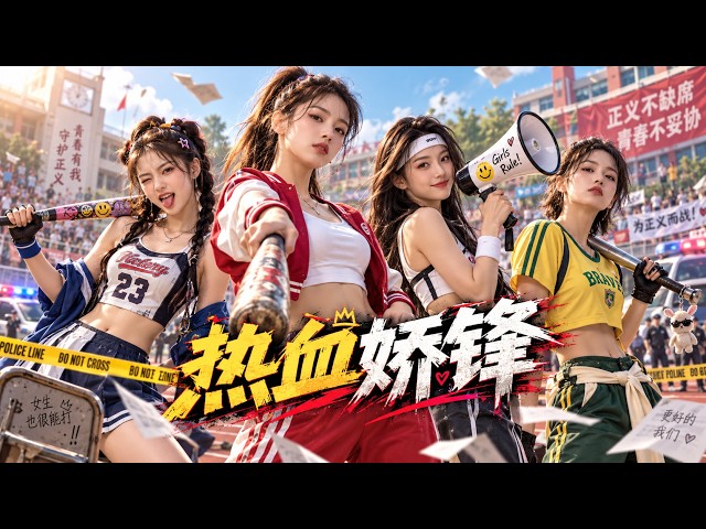 【热血娇锋】2026必看喜剧💥 体大女生化身狂花，爆笑智勇对抗不法罪犯！#movie #Chinese Drama#搞笑