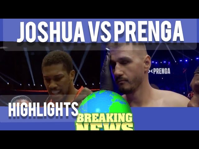 Joshua vs Prenga, Boxing, Heavyweight Fight Highlights