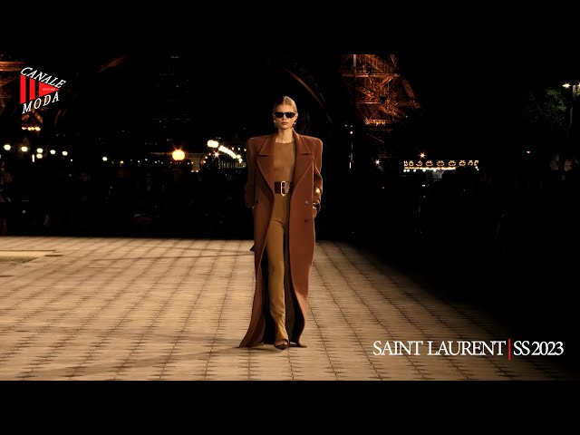 YVES SAINT LAURENT Sping 2023 Paris