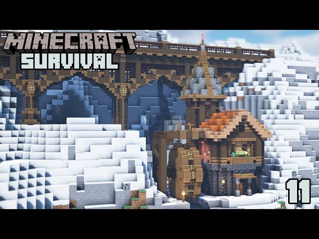 The Watermill! - Minecraft 1.18 Survival | Episode 11