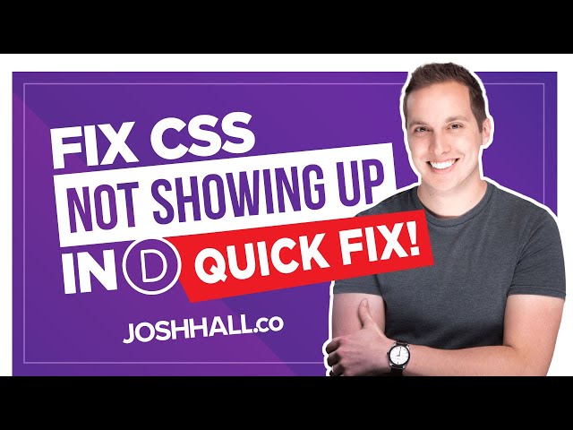 Divi 4 Custom CSS Not Working (Quick Fix!)