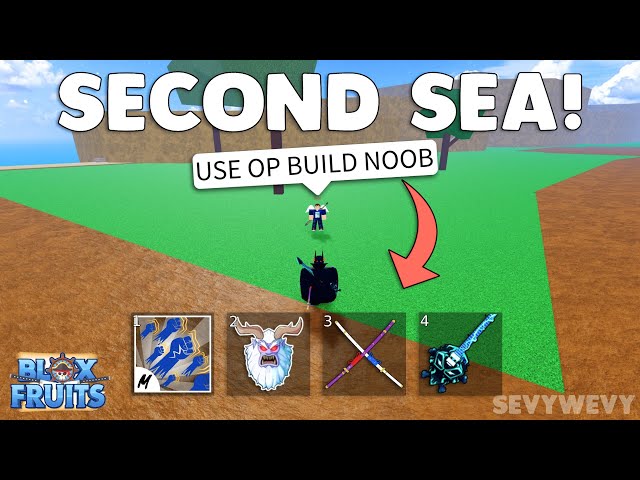 Blox Fruits But 2nd Sea Players Choose My PvP Build!