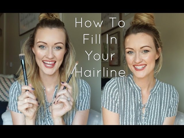 How To Fill In Your Hairline! | Makenna Ashley