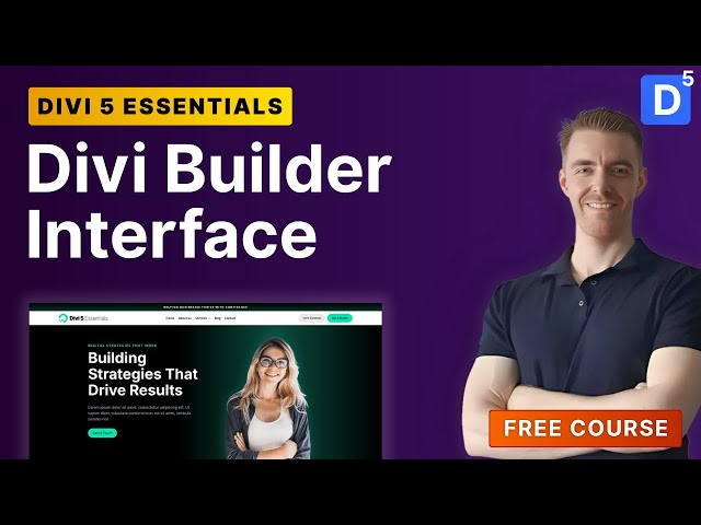 Divi 5 Builder Interface Walkthrough | Complete Beginner Guide