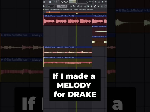 If I made a MELODY for DRAKE