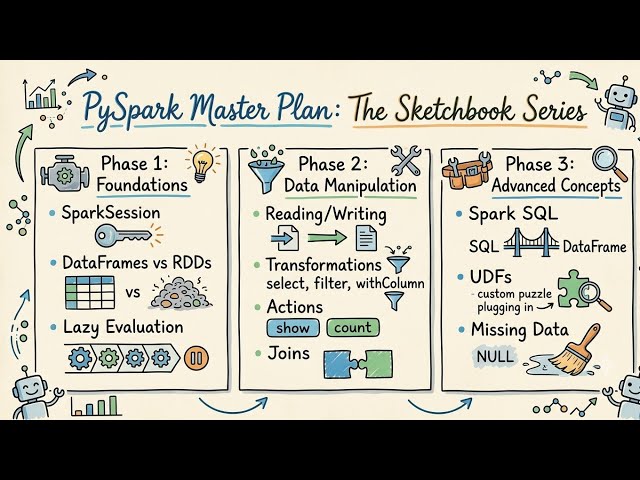 PySpark Tutorial  #pysparktutorial #dataengineering #data #simplifiedstudy #notes 