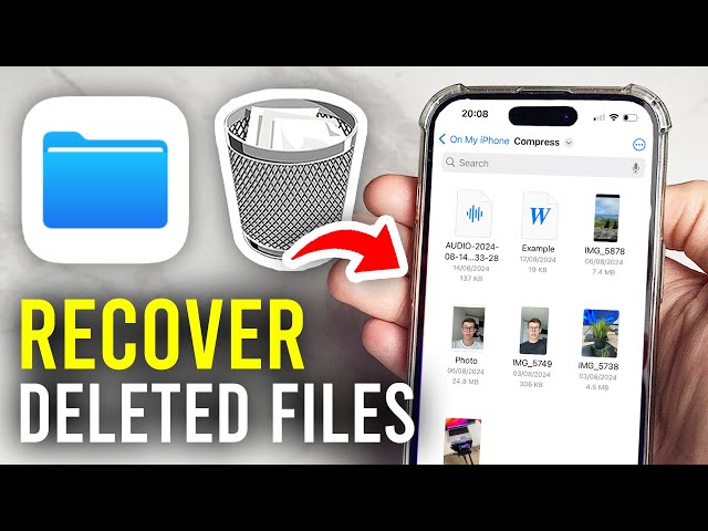 How To Recover Deleted Files On iPhone - Full Guide