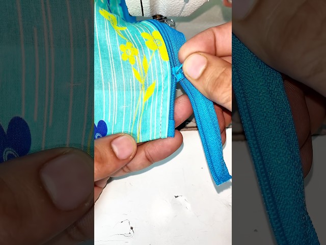 How to sew a zipper perfectly | sewing tips & trick #sewing  #tips  #tricks #hacks