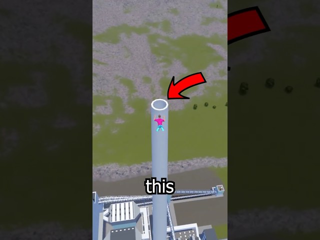 Can I Fit in The Smoke Stack?!