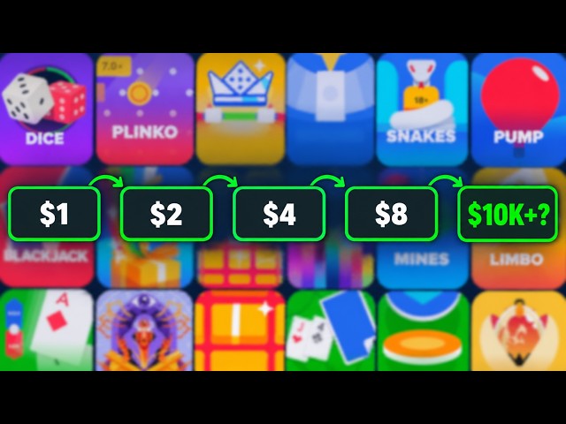 Trying to Double the Money in every Stake Originals !