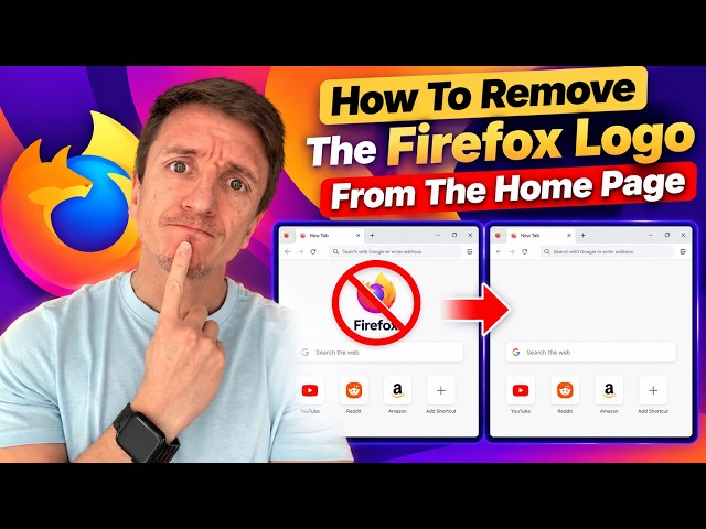 How To Remove The Firefox Logo From The Home Page (2026)