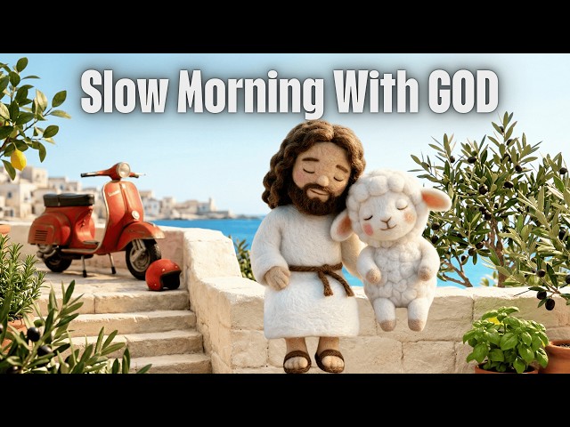 Scripture for Peace & Morning Calm ☀️ | Gentle Music for Prayer, Study & Rest |Slow Morning With GOD
