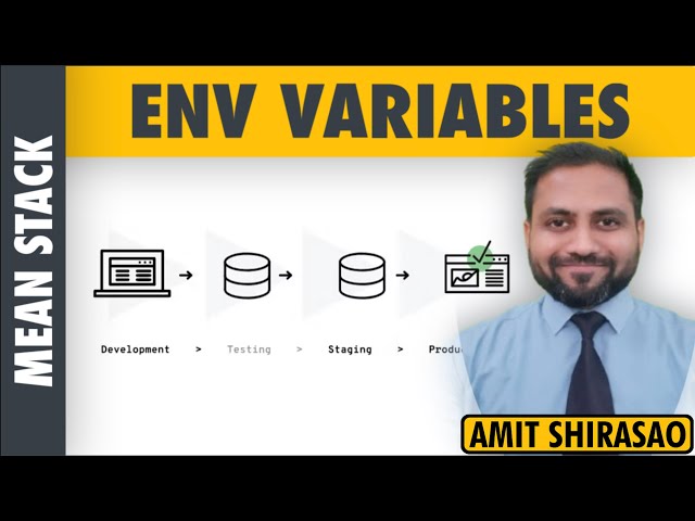 MEAN STACK - Environment Variables