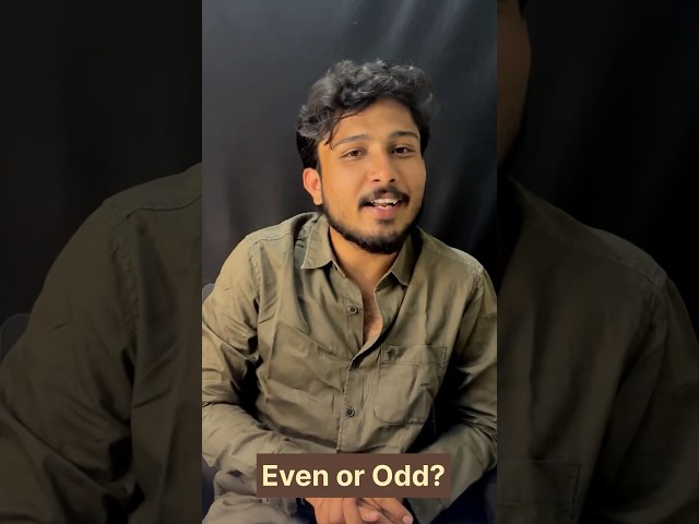 TCS Interview Question: Even/Odd Without % Operator | Telugu Explanation
