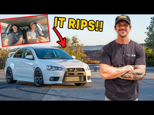 We FINALLY Finished Our Big Turbo EVO X... IT'S INSANE!