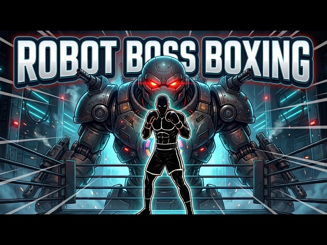 🤖 ROBOT BOSS BOXING ⚡ 2-Round Interactive Workout Game 🌪️ Immersive WARM UP & PE Brain Break 🔥
