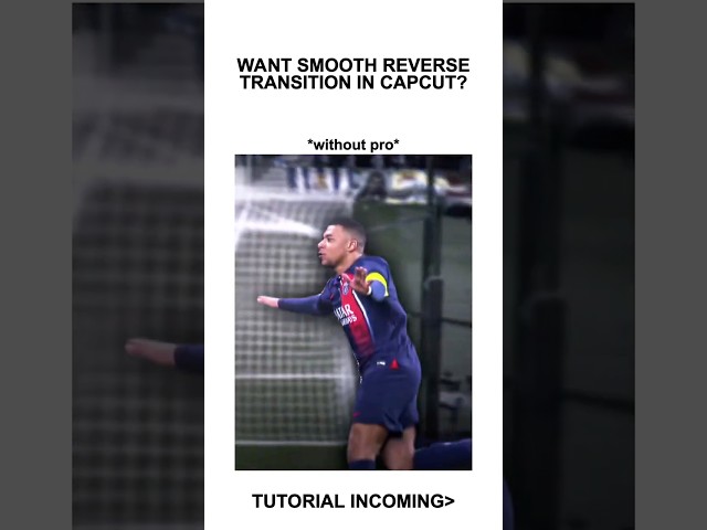 Smooth Reverse Transition Tutorial CapCut