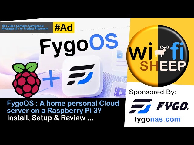 FygoOS : A home personal Cloud server on a Raspberry Pi 3?
