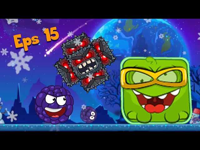 Red Ball 4 Grape Ball Vs Om Nom Ailen Boss & Mega Bomb Boss