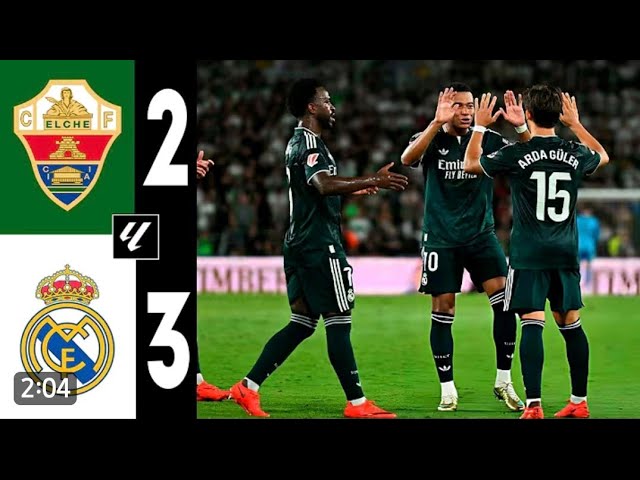 ملخص واهداف مباراة ريال مدريد و التشي |أهداف مباراة ريال مدريد والتشي في الدوري الاسباني#ريال_مدريد