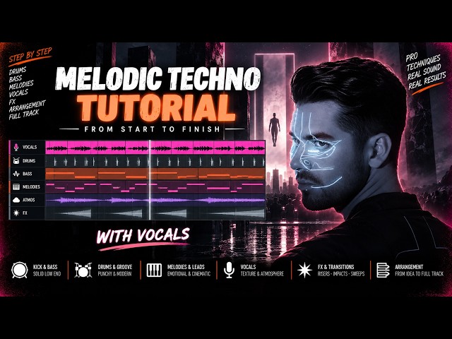 How To Make Melodic Techno Like The Pros | Full Tutorial