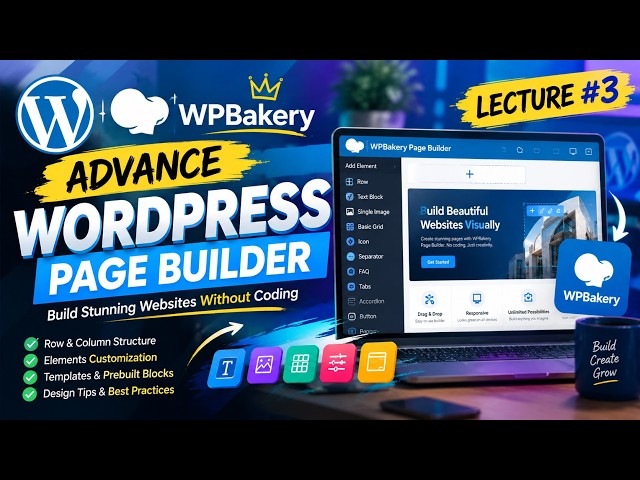 Advanced WPBakery Tutorial 2026: Build a Pro Website (HD Practice Project)