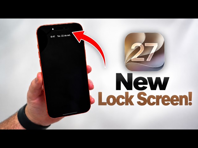 How to Use the New iOS 27 Lock Screen - Save Battery!