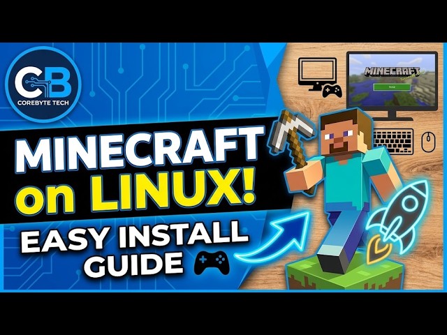 How to Install Minecraft on Pop!_OS (Launcher Overview & Setup)