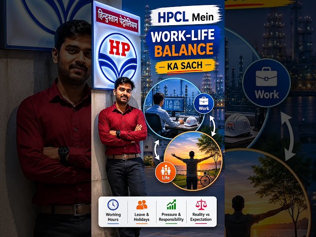 HPCL Work-Life Balance Kaisa Hai? | Refinery vs Corporate Life Explained | HPCL Employee Experience