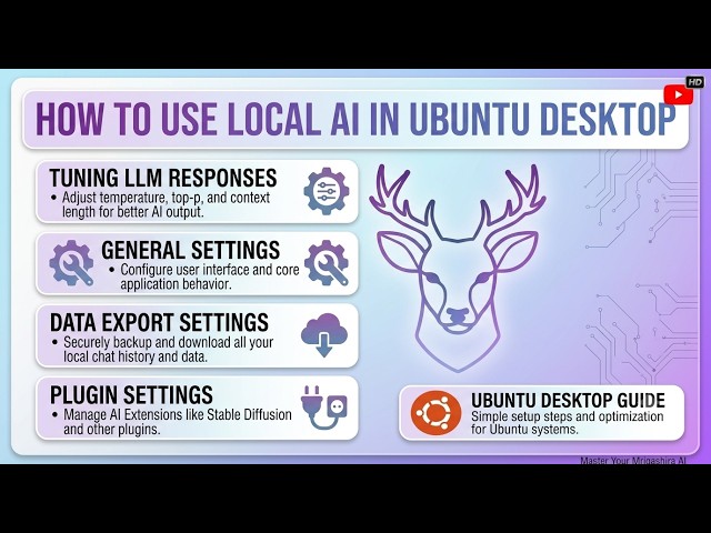 How to use Local AI on Ubuntu Desktop in Mrigashira AI