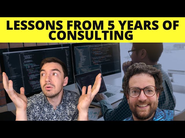 Lessons From 5 Years Of Consulting 1 Year Later - Jeff Skoldberg