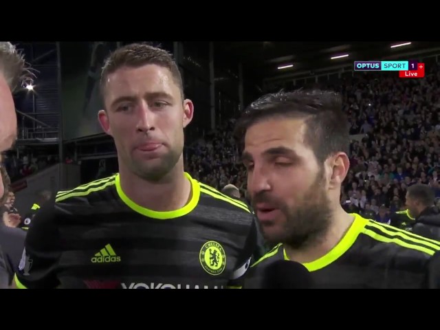 Cesc Fabregas Drops The 'F Bomb' on Live TV After Chelsea FC Title Win