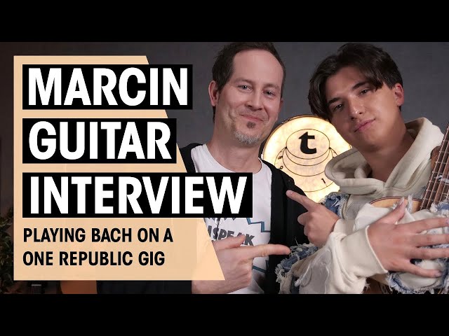 Marcin Patrzalek Interview | Ibanez MRC10-NT signature | Percussive Guitar Tutorial | Thomann