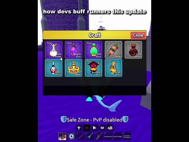 devs be buffing runners each update 😭🙏  #bloxfruit #bloxfruits