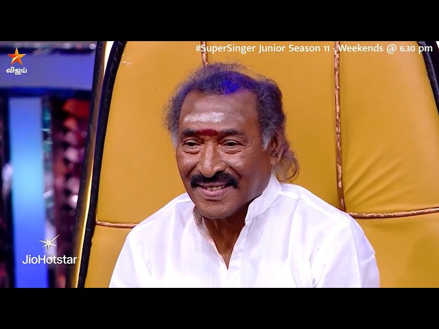Super Singer Juniors' Tribute to Thenisai Thendral #Deva 😍 | Super Singer Junior 11 | Episode Promo