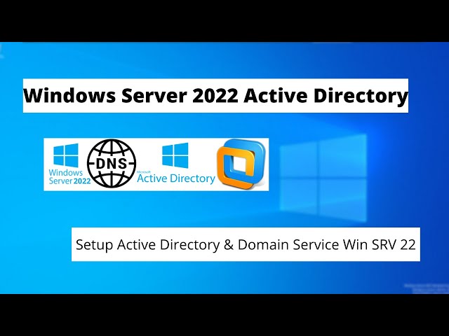 Windows Server 2022 - Setup Active Directory  Domain Service Role