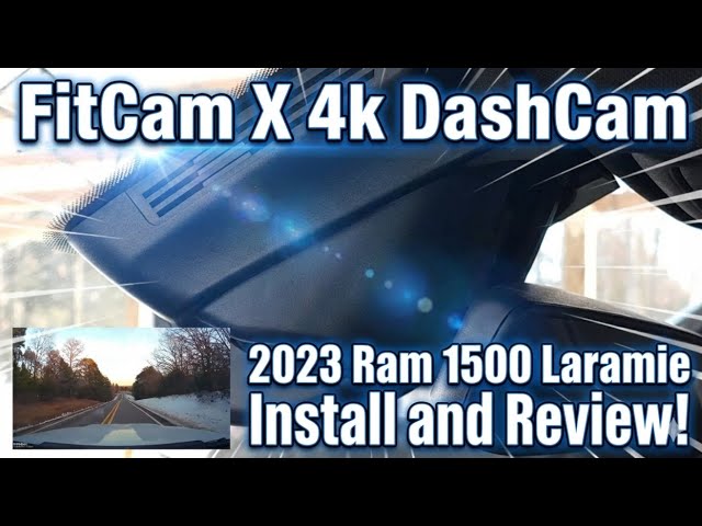 FITCAM X 4K Dodge Ram 1500 Install And Review