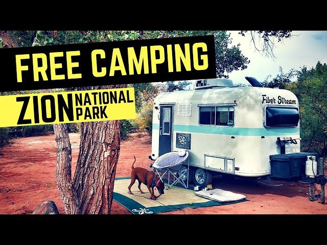 Free Camping for Zion National Park ⛺🇺🇸 Boondocking & RV Living Full Time 💯 Best Zion Campground