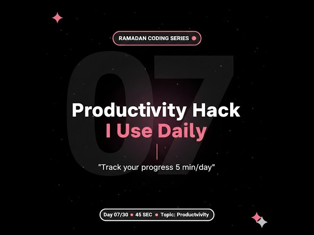 Why You Feel Unproductive After Coding (5-Min Fix) | Developer Productivity 2026
