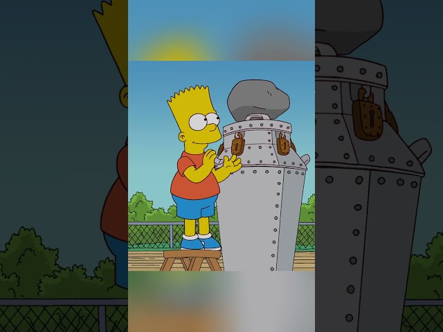 Lisa performs the milk can trick for her classmates! #anime #animerecap #TheSimpsons