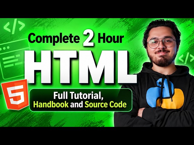 HTML Tutorial for Beginners | Complete HTML with Notes & Code