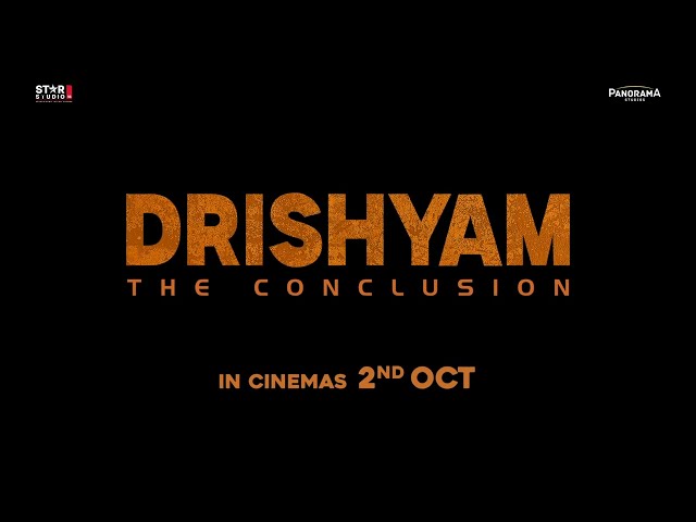 Hoarding | Drishyam The Conclusion | In Cinemas October 2