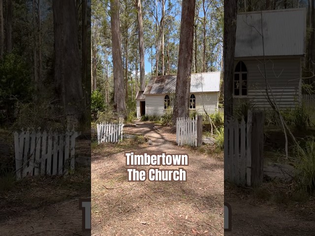 Timbertown - The Church #shorts #travel #urbanexploration #timbertown