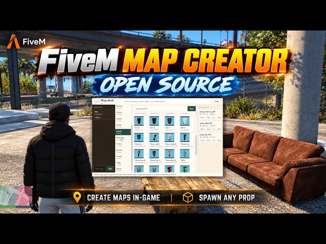 FiveM Map Creator Script Open Source | 5Mservers.com