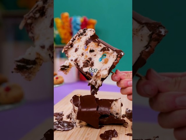 I turned my LEFTOVER pantry snacks into Ice Cream Pops!