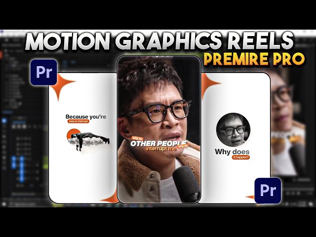 How to Create Motion Graphics Talking Head Reels in Premiere Pro