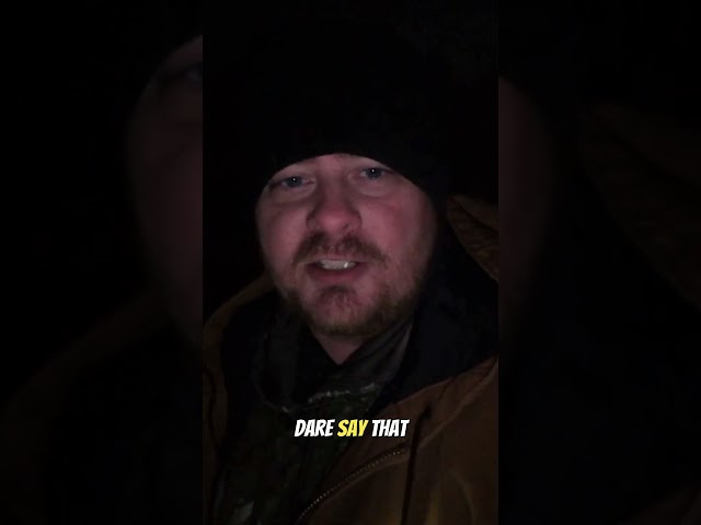 I made a Shelter out of a few sticks and a pocket knife LOL Comedy Skit #southerncomedy #bigfoot
